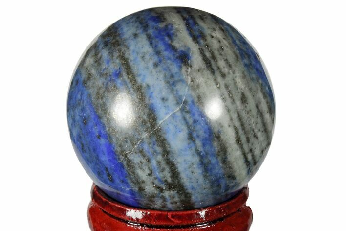 Polished Lapis Lazuli Sphere - Pakistan #170807